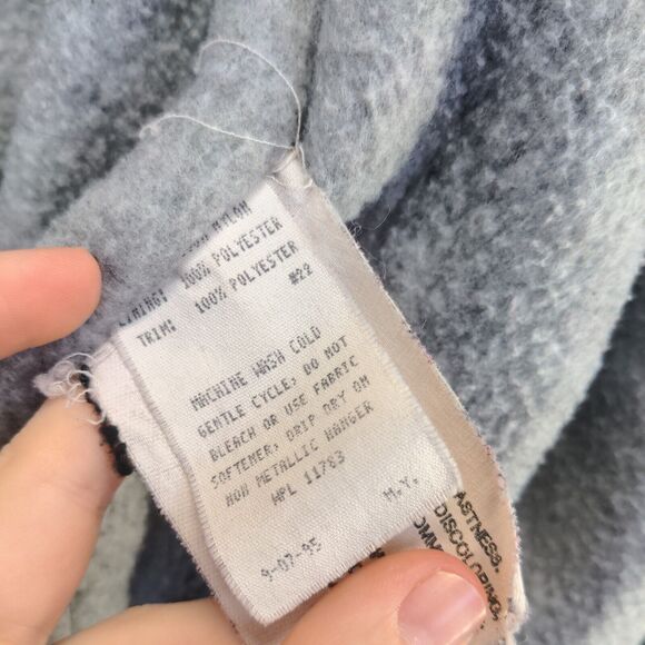 Holloway Men's Chevrolet Windbreaker Jacket Medium Black Polyester Vintage - Picture 11 of 14